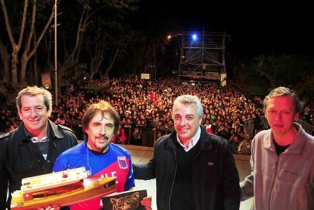 Lerner hizo cantar a Dique Luján y Villa La Ñata en su 100º aniversario 