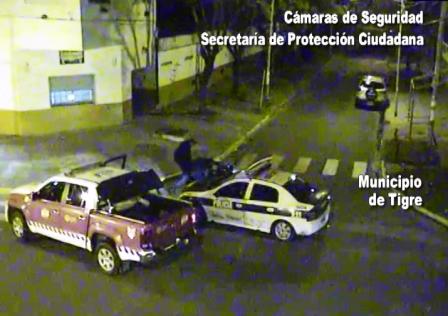 Cae filmado en Tigre un peligroso prófugo armado Cae filmado en Tigre un peligroso prófugo armado