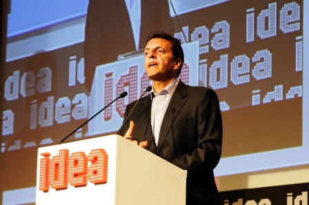 Sergio Massa disertó en el 49° Coloquio Anual IDEA Sergio Massa disertó en el 49° Coloquio Anual IDEA