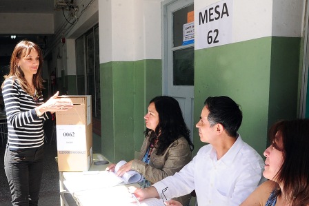 Malena Galmarini votó en Tigre Centro Malena Galmarini votó en Tigre Centro