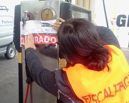Clausuran en San Martín una estación de servicio por una fuga de gas Clausuran en San Martín una estación de servicio por una fuga de gas