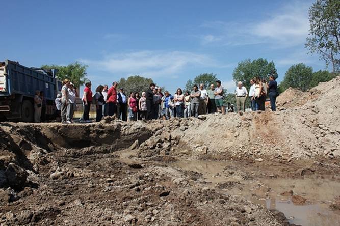 Construyen más reservorios para San Isidro Construyen más reservorios para San Isidro