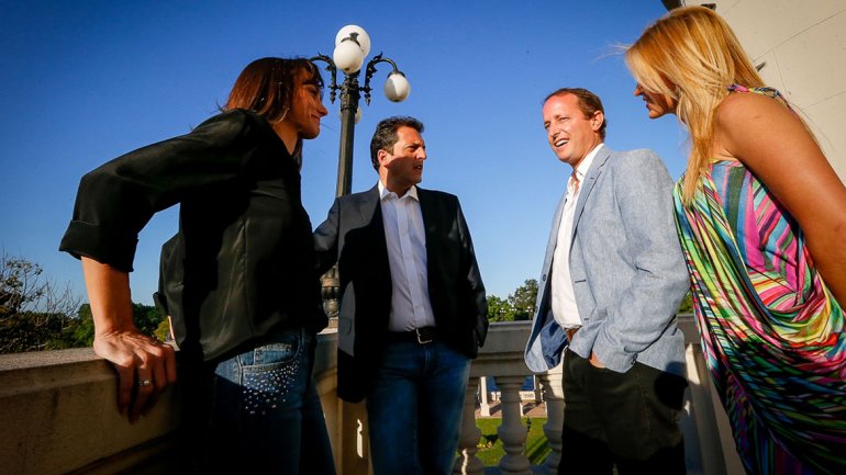 Massa e Insaurralde se mostraron juntos en Tigre 