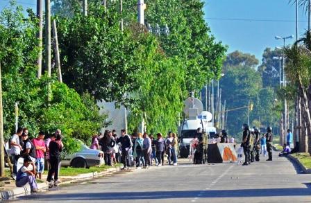 San Fernando tras la ocupación de viviendas y la intención de saqueos San Fernando tras la ocupación de viviendas y la intención de saqueos