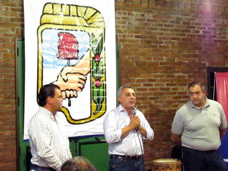 Zamora celebró el Día del Militante con representantes de la mesa político-sindical de Tigre Zamora celebró el Día del Militante con representantes de la mesa político-sindical de Tigre