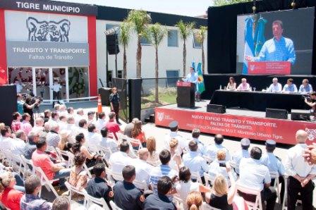 Inauguraron en Tigre un moderno edificio de Tránsito, Transporte y Faltas Inauguraron en Tigre un moderno edificio de Tránsito, Transporte y Faltas