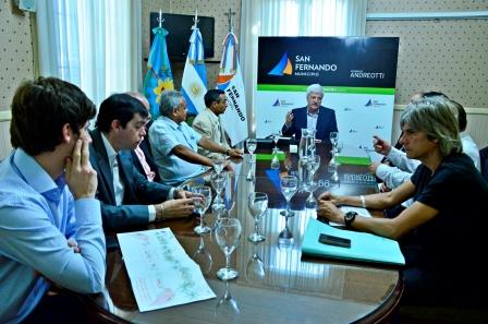 Luis Andreotti recibió a las autoridades de la Cámara de Comercio e Industria de Virreyes Luis Andreotti recibió a las autoridades de la Cámara de Comercio e Industria de Virreyes