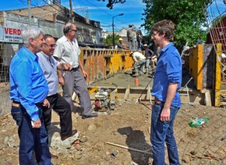 Comenzó la construcción del segundo puente de hormigón del Túnel de la avenida Avellaneda Comenzó la construcción del segundo puente de hormigón del Túnel de la avenida Avellaneda