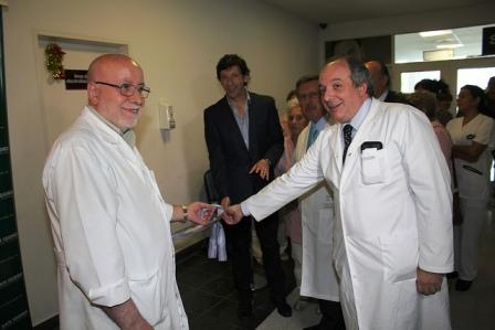 Posse inauguró una sala para diagnósticos neurológicos en el Hospital de Boulogne Posse inauguró una sala para diagnósticos neurológicos en el Hospital de Boulogne