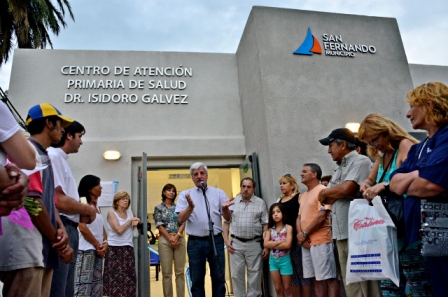 Luis Andreotti inauguró la modernización y reconstrucción del Centro de Salud Dr. Isidoro Gálvez Luis Andreotti inauguró la modernización y reconstrucción del Centro de Salud Dr. Isidoro Gálvez