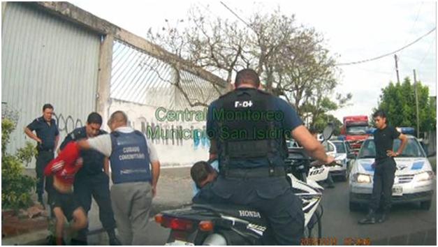 Por las cámaras de seguridad de San Isidro detuvieron a dos menores Por las cámaras de seguridad de San Isidro detuvieron a dos menores