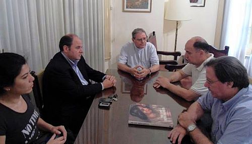 Concejales del FPCS de Vicente López se entrevistaron con monseñor Ojea Concejales del FPCS de Vicente López se entrevistaron con monseñor Ojea