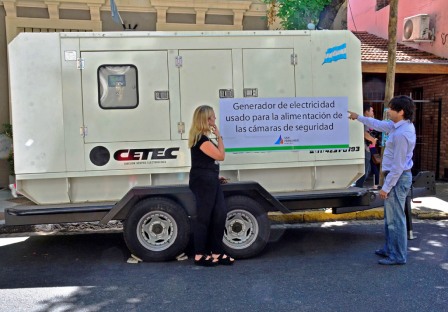 San Fernando incorporó un grupo electrógeno para suministro de energía permanente a su central de monitoreo San Fernando incorporó un grupo electrógeno para suministro de energía permanente a su central de monitoreo