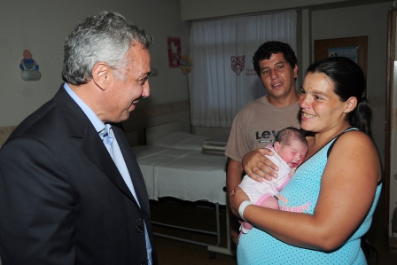 Una vecina de Islas dio a luz en una lancha del SET Una vecina de Islas dio a luz en una lancha del SET