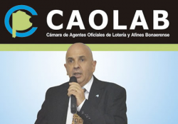 El presidente de la Cámara de Agentes Oficiales de Lotería y Afines bonaerense, Gustavo OConnor El presidente de la Cámara de Agentes Oficiales de Lotería y Afines bonaerense, Gustavo OConnor