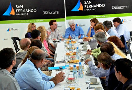 Luis Andreotti recibió a la Asociación de Pastores de la Zona Norte Luis Andreotti recibió a la Asociación de Pastores de la Zona Norte
