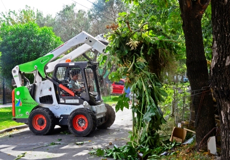 Se realizan trabajos de mejora edilicia y ambiental en las escuelas de San Fernando Se realizan trabajos de mejora edilicia y ambiental en las escuelas de San Fernando