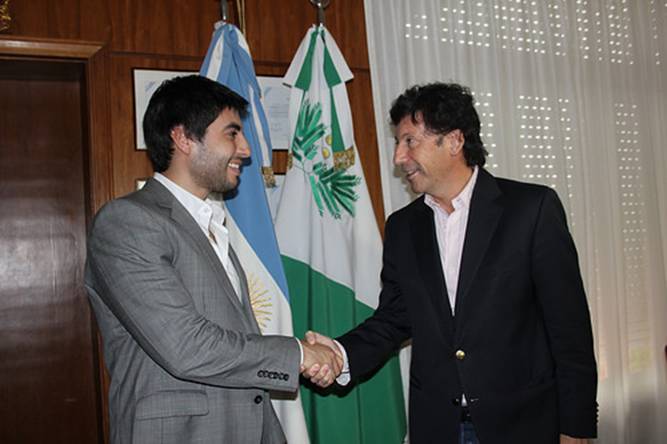 Posse se reunió con Facundo Moyano Posse se reunió con Facundo Moyano