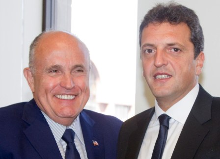 Sergio Massa dialogó con Giuliani acerca del proyecto de reforma del Código Penal Sergio Massa dialogó con Giuliani acerca del proyecto de reforma del Código Penal