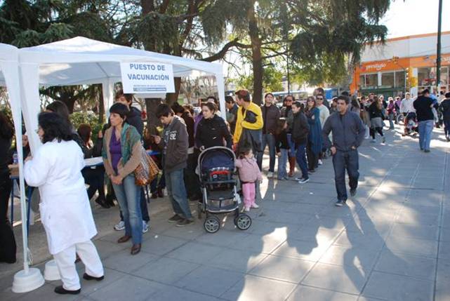 San Isidro inició la campaña de vacunación 2014 San Isidro inició la campaña de vacunación 2014
