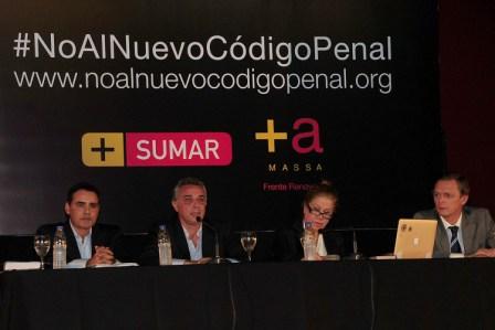 El espacio SUMAR expuso su rechazo al nuevo Código Penal El espacio SUMAR expuso su rechazo al nuevo Código Penal