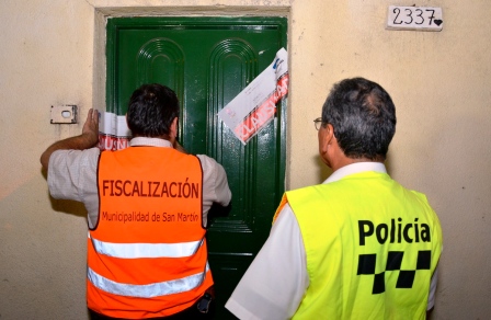 Otro prostíbulo clausurado en San Martín Otro prostíbulo clausurado en San Martín