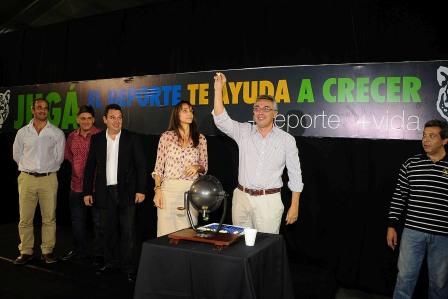 Se presentaron los torneos municipales de Fútbol y Vóley en Tigre Se presentaron los torneos municipales de Fútbol y Vóley en Tigre