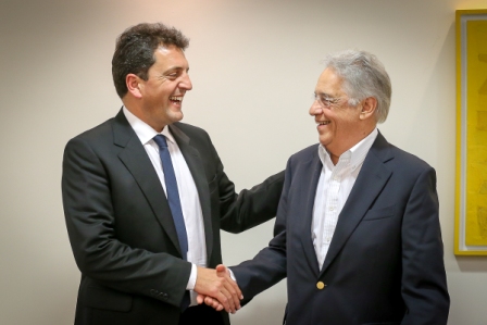 Sergio Massa se reunió en Brasil con el ex presidente Cardoso