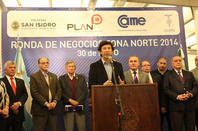 Ronda de negocios en San Isidro