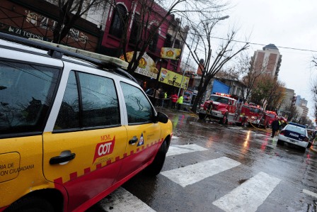 Un incendio afectó un complejo de viviendas en el centro de Tigre Un incendio afectó un complejo de viviendas en el centro de Tigre