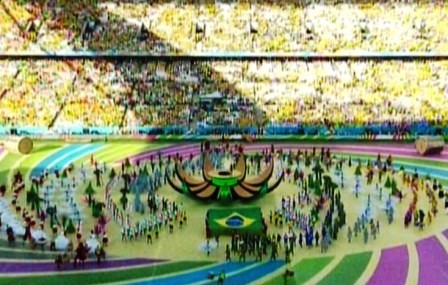 El Mundial de Brasil comenzó con una colorida fiesta y el cierre de Jennifer López El Mundial de Brasil comenzó con una colorida fiesta y el cierre de Jennifer López