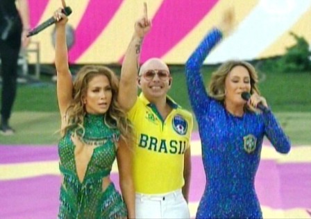 El Mundial de Brasil comenzó con una colorida fiesta y el cierre de Jennifer López El Mundial de Brasil comenzó con una colorida fiesta y el cierre de Jennifer López