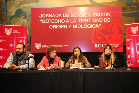 Jornada de sensibilización por el Derecho a la Identidad de Origen y Biológica en el HCD de Tigre