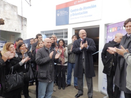 Carlos Tomada inauguró un centro de atención y orientación laboral en Tigre 