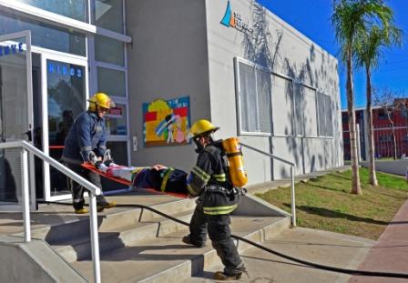 El Municipio de San Fernando realiza simulacros de evacuación en los centros educativos del distrito 