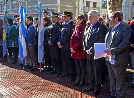 San Fernando celebró el Día de la Independencia en la Plaza Mitre 