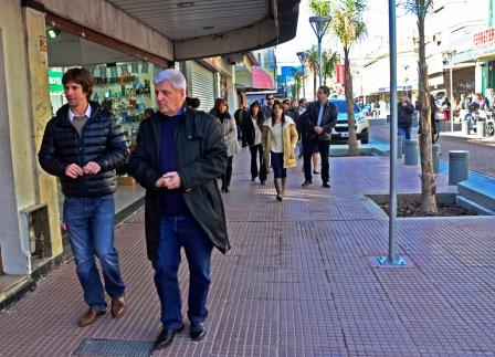 San Fernando renovó más cuadras en la calle Constitución, uno de los paseos comerciales más importantes de la Zona Norte