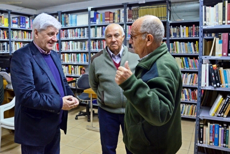 Luis Andreotti presente en el 15 aniversario de la Biblioteca Leopoldo Murcho   