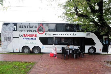Los vecinos de Rincón de Milberg ya pueden donar sangre Los vecinos de Rincón de Milberg ya pueden donar sangre