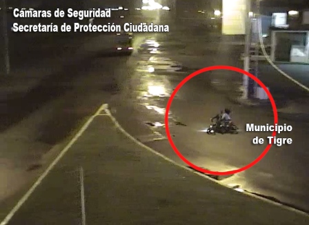 Detienen en Tigre a dos delincuentes tras la persecución de una moto robada