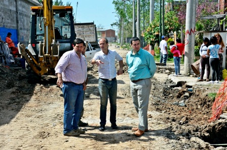 Comenzó una nueva etapa de reconstrucción de calles en el barrio San Jorge de San Fernando