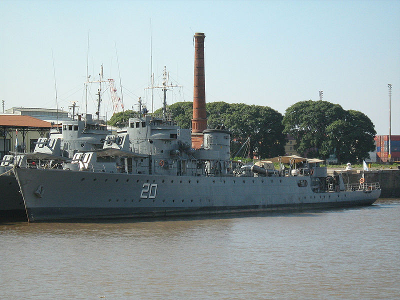 Sacan de servicio al patrullero Murature tras 69 años de servicio en la Armada, Sacan de servicio al patrullero Murature tras 69 años de servicio en la Armada,