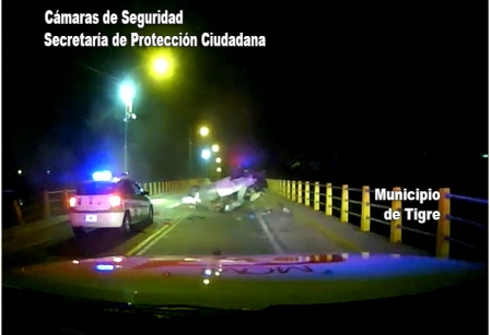 Impresionante persecución y detención en Tigre Impresionante persecución y detención en Tigre
