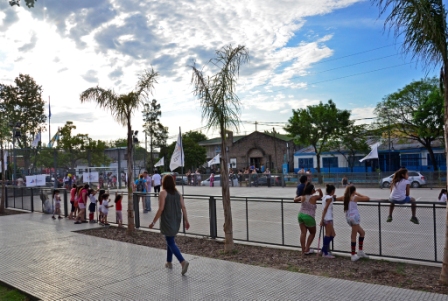 Se inauguró en San Fernando un Centro Cultural y otro Deportivo en Villa del Carmen