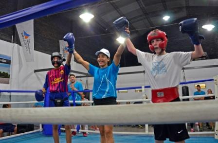 Exhibición de la Escuela Municipal de box: 3 alumnos de “La Pantera” Farías llegarán al amateurismo Exhibición de la Escuela Municipal de box: 3 alumnos de “La Pantera” Farías llegarán al amateurismo