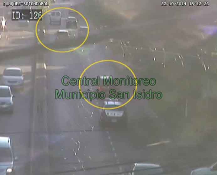 Por las cámaras de seguridad en San Isidro detuvieron a cuatro delincuentes Por las cámaras de seguridad en San Isidro detuvieron a cuatro delincuentes