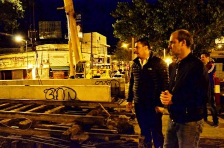 El montaje de los puentes Túnel de  Avellaneda permite iniciar las excavaciones 