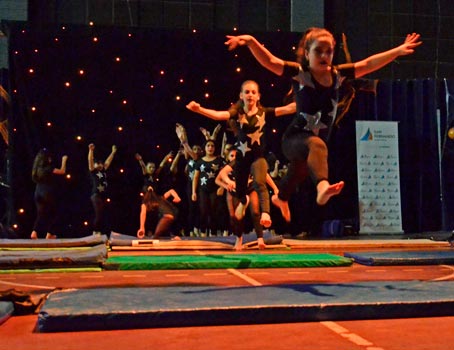 En el Polideportivo N° 1 de San Fernando se realizó la “Gimnasiada 2014” 