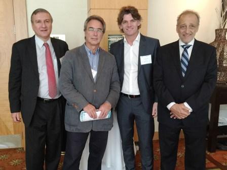 Foto: Rafael Castillo, Alejandro Trujillo, Nicolás Scioli y Roberto Ravale.
Foto: Rafael Castillo, Alejandro Trujillo, Nicolás Scioli y Roberto Ravale.