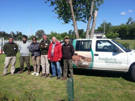 Tras la sudestada, rescataron a un ciervo de los pantanos en el Delta Tras la sudestada, rescataron a un ciervo de los pantanos en el Delta